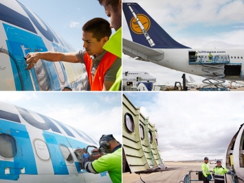 Lufthansa пустила свой самолет Airbus A340 на производство мебели и брелков