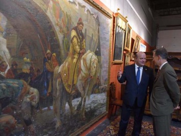 В США нашли картину, похищенную из музея Днепра