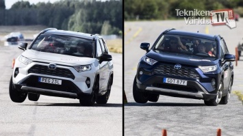 Toyota RAV4 провалила в Швеции «лосиный тест» (ВИДЕО)