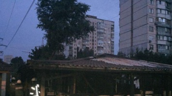 В Киеве ночью сгорел ресторан