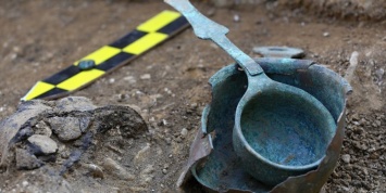 В Чехии коммунальщики случайно нашли древнее захоронение