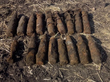 В Баштанском районе откопали 17 взрывоопасных предметов (ФОТО)