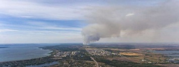 За сутки в Днепропетровской области сгорело 96 гектар растительности