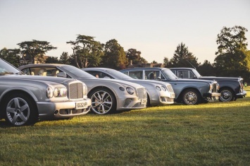 Bentley собрала в одном месте 1321 авто из различных исторических периодов