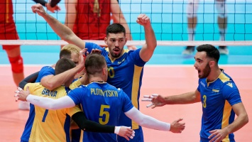 Сборная Украины по волейболу выиграла второй матч на Евро-2019
