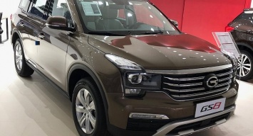 Китайцы сертифицировали в России большой кроссовер GAC GS8