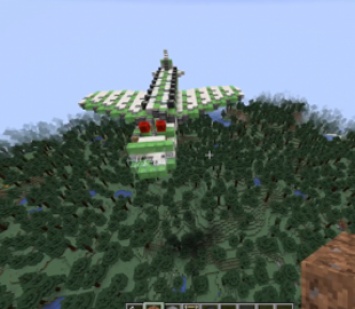 Геймер построил в Minecraft огромный пассажирский лайнер