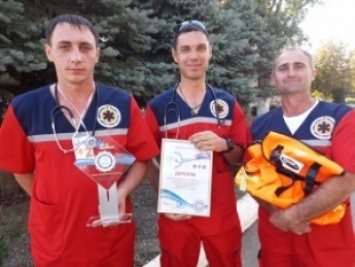 Команда врачей скорой помощи Мелитополя стала одной из лучший на межобластных соревнованиях