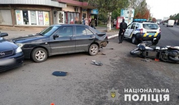 В Донецкой области скутерист стал виновником тройного ДТП, - ФОТО