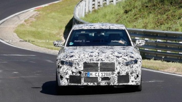 На Нюрбургринге вновь замечен прототип высокопроизводительного BMW M3