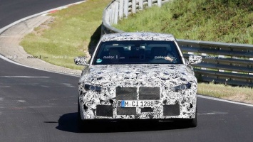 BMW испытывает новый M3 на Нюрбургринге (ФОТО)