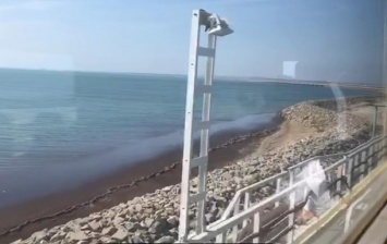 Россия запустила тестовый поезд по Керченскому мосту