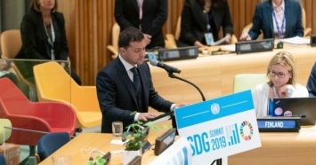 "Устойчивое развитие невозможно под звуки выстрелов" - Зеленский выступил на Саммите ООН