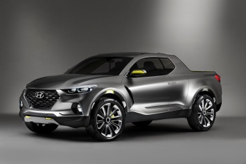 Пикап Hyundai Santa Cruz будет рабочей лошадкой с лестничной рамой