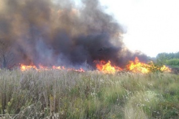 За прошедшие сутки на Прикарпатье зарегистрировано 18 случаев возгораний сухой травы
