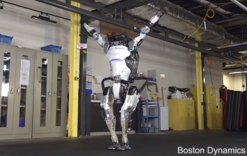 Boston Dynamics создали робота-гимнаста: видео