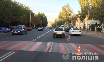 В Запорожской области девочку сбили прямо на пешеходном переходе
