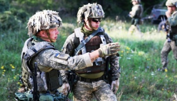 На Saber Junction украинские десантники тренируются в "боевых" условиях