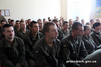 В Мелитополе Нацгвардия отмечает День рождения