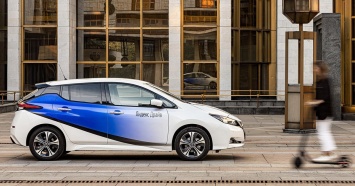 Электрокар Nissan Leaf появился в каршеринге