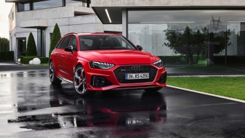 Рассекречен обновленный универсал Audi RS4 Avant