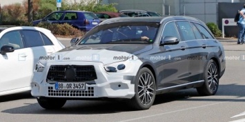 Новый Mercedes-Benz E-Class All-Terrain поймали на тестах