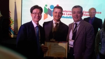 За что Мелитополь получил награду в Колумбии (фото)