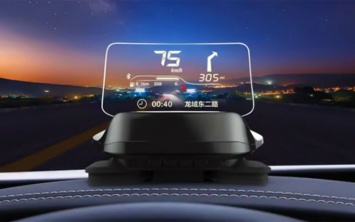 Китайцы сделали необычный проекционный дисплей для водителей авто (ФОТО)