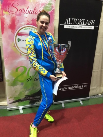 Николаевская рапиристка Алина Полозюк выиграла Кубок Украины в Киеве