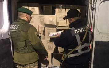 В Закарпатской области обнаружили партию контрабандных сигарет