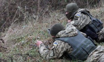 На Донбассе с начала суток один украинский военный получил ранения