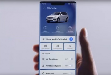 Huawei HiCar позволяет управлять автомобилем через смартфон