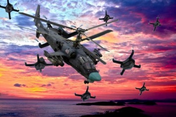 «Вслед за СУ-57...» - Вертолет Ка-52 снабдят секретными дронами - СМИ