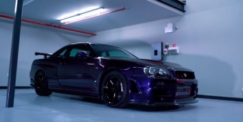 На видео показали самую дорогую версию Nissan GT-R R34