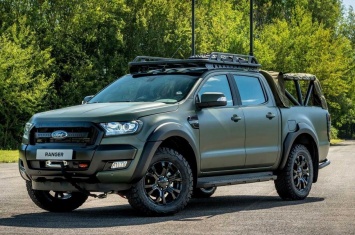 Ford Ranger превратили в армейский пикап