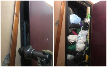 В Киеве в заваленной мусором квартире нашли труп пенсионерки