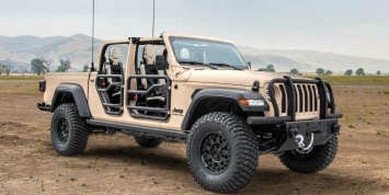 Создатели «Хаммера» превратили Jeep Gladiator в армейский вездеход