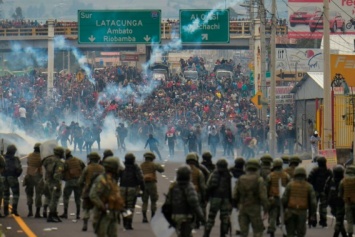 Во время протестов в Эквадоре уже гибнут люди