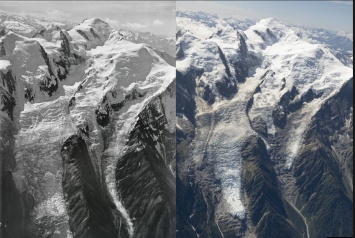 Ученые повторили маршрут Миттельхольцера в Альпах и увидели, как катастрофически тают ледники