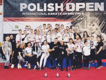 Николаевские каратисты - победители турнира в Польше