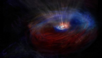 Астрономы обнаружили необычные "газовые диски" вокруг сверхмассивной черной дыры