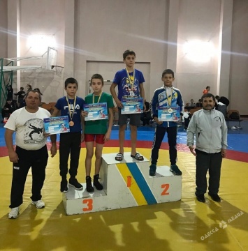 Одесситы заняли призовые места на чемпионате области по вольной борьбе