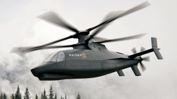 В США представили облик сверхскоростного боевого вертолета Raider-X