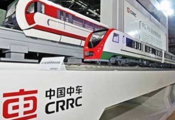 Китайская CRRC представила электровозы для Украины