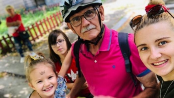 73-летний украинец добрался велосипедом в Африку