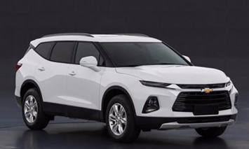 GM привезет в Китай семиместный паркетник Chevrolet Blazer (ФОТО)