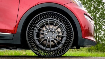 Michelin выпустил новые без воздушные шины Uptis (ФОТО)