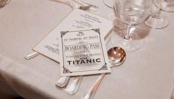 Опубликовано меню последнего ужина на Титанике