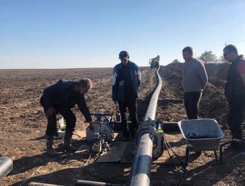 Крупнейший инвестиционный проект: В Кирилловской громаде начали строительство водопровода за 21,8 миллиона