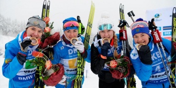 Женская сборная России по биатлону лишилась квоты на Кубке мира